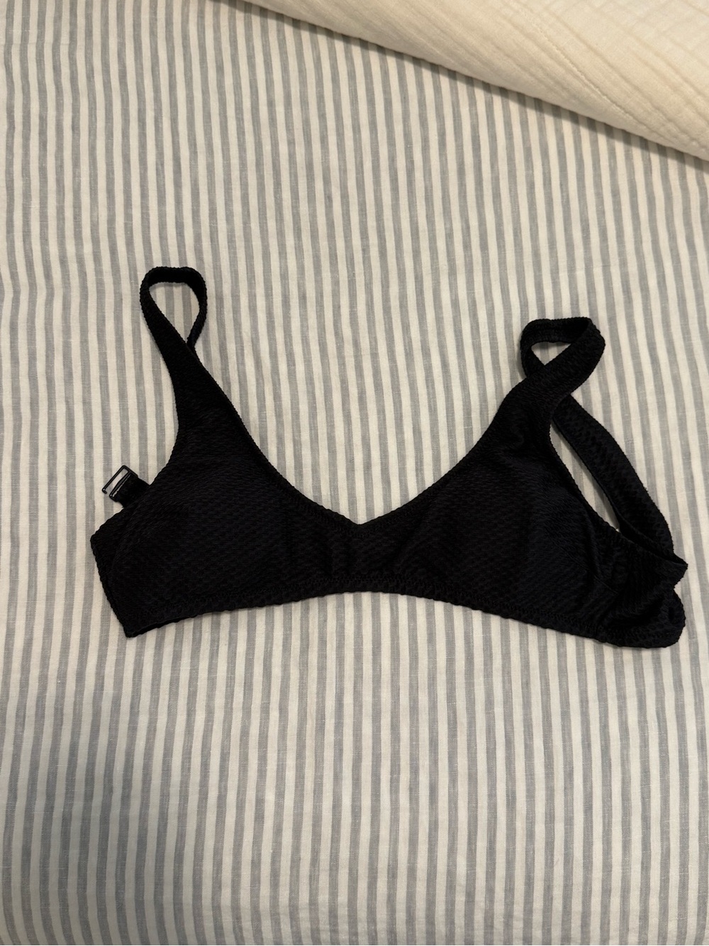 aerie Black Triangle Bralette - Wireless Lightweight